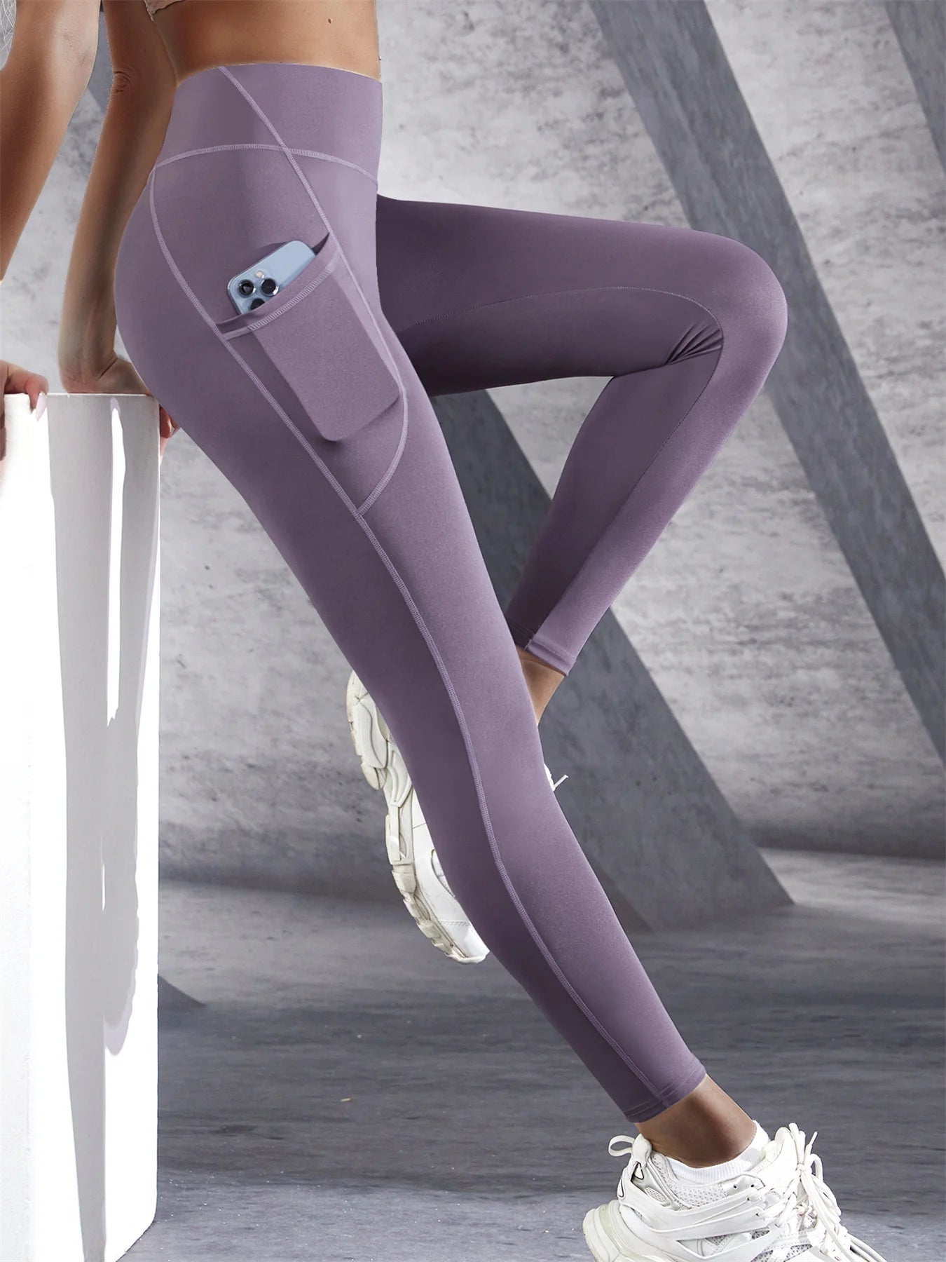 High Waist Yoga Pants Tights With Pockets