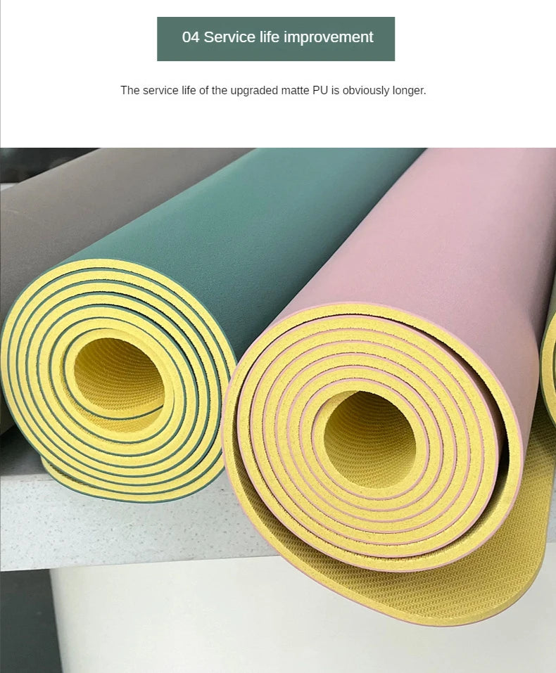 Natural Rubber Non-Slip Yoga Mat