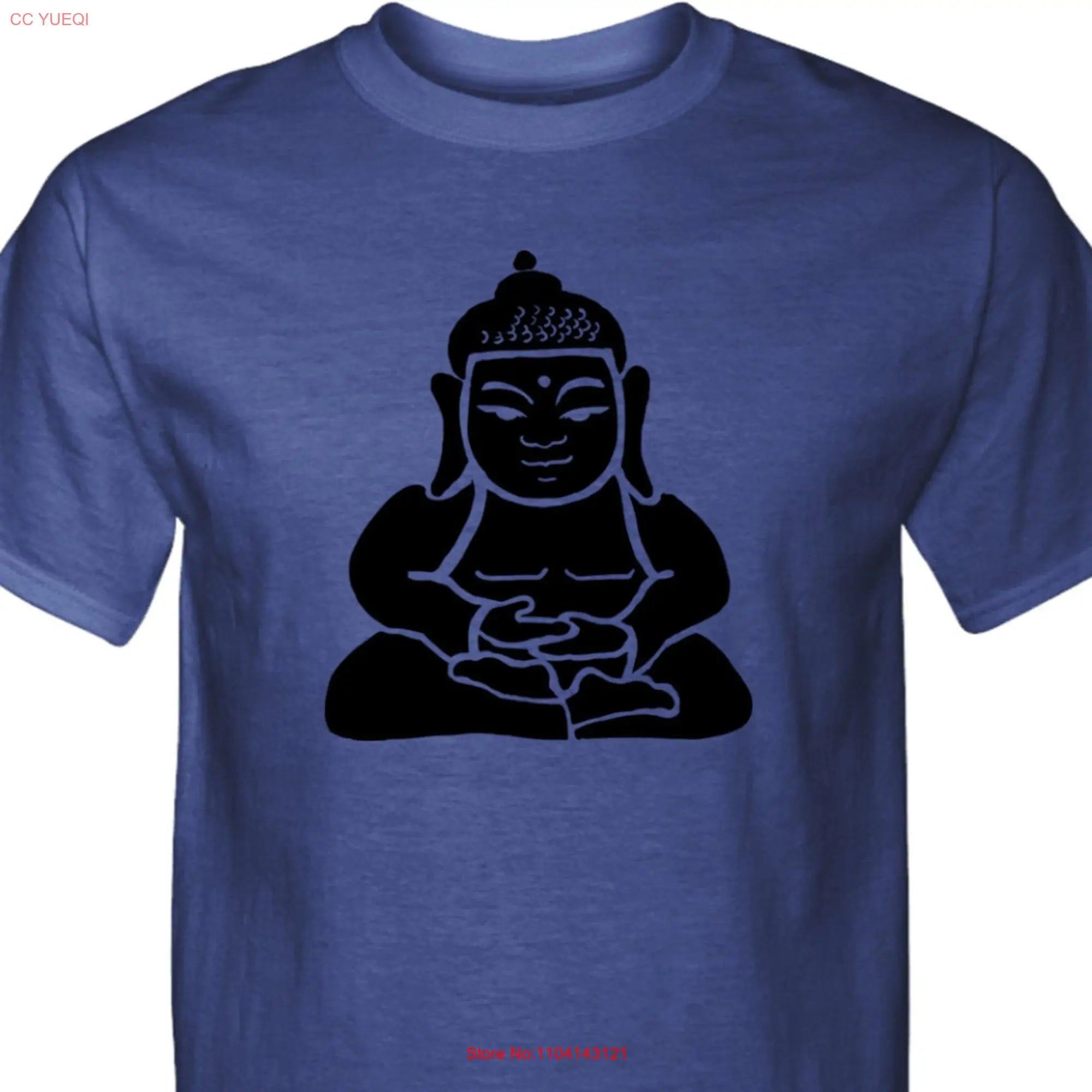 Shadow Buddha Yoga T Shirt